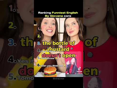 Ranking Funniest English by Giovana core