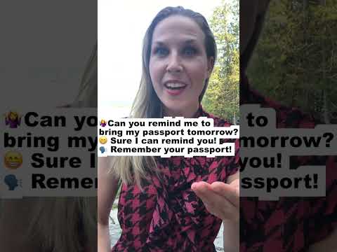 Remember and Remind | Confusing English Words 🤔