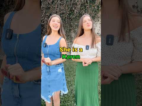 She is a Karen ✅ Slang words in English #englishteacher #learnenglish #English ish