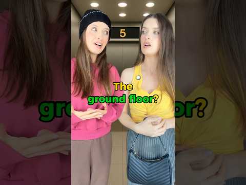 Taking an elevator in English 🇺🇸🇬🇧