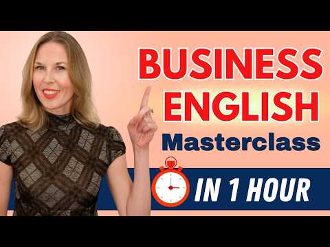 The ULTIMATE 1-Hour Business English MASTERCLASS!
