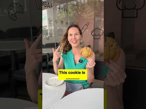 This 🍪 is _______? Stop Using Simple Vocabulary! #vocabulary #english
