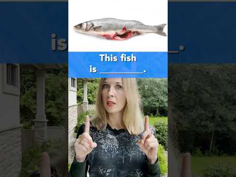 This 🐟  is ___? Do You Know These Words? Advanced Food Vocabulary #vocabulary #learnenglish #english