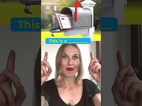 This is a 📮? Learn English Vocabulary To Improve Your Fluency #learnenglish