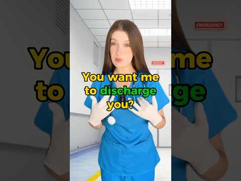 Trying to leave the hospital 🏥 #englishteacher #englishtips #learnenglish