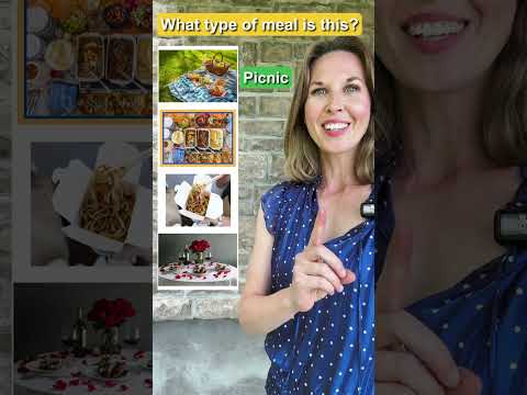 Types of Meals #vocabulary