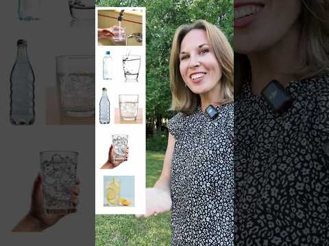 Types of Water and Food in English 🍎🥤