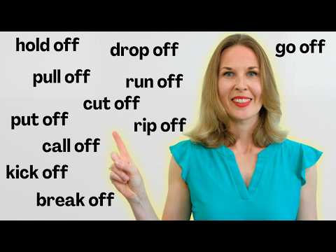 15 Easy English Phrasal Verbs with OFF