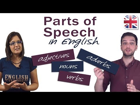 9 Parts of Speech in English – English Grammar Lesson