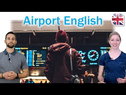 Airport English – At the Airport – Spoken English Lesson