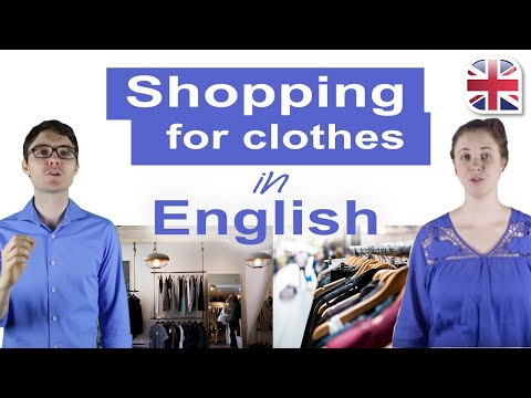 Clothes Shopping in English – Spoken English Lesson