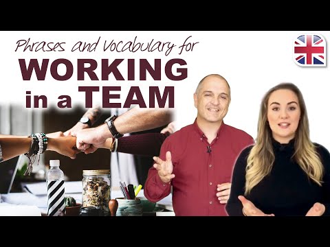 English for Working In a Team – Business English Conversation Lesson