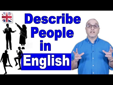 How to Describe a Person in English – Spoken English Lesson