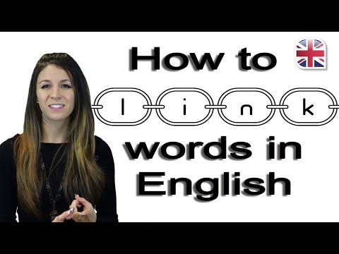 How to Link Words – Speak English Fluently – Pronunciation Lesson