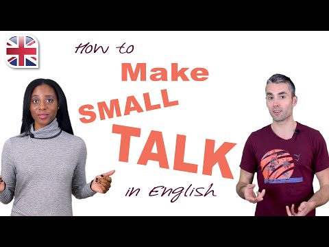 How to Make Small Talk in English – English Conversation Lesson