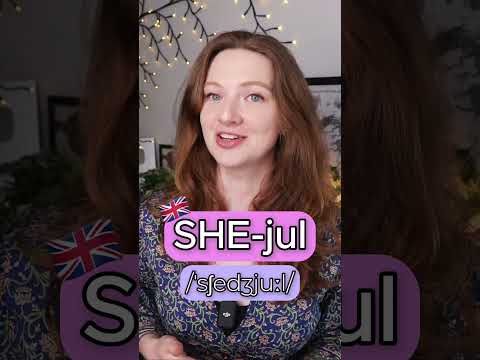 How to Pronounce 'Schedule' in British and American English