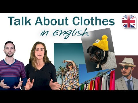 How to Talk About Clothes in English – Spoken English Lesson
