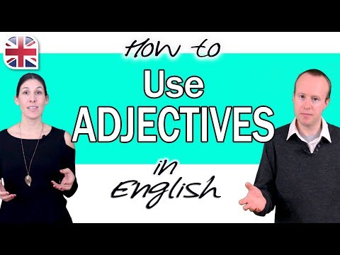How to Use Adjectives in English – English Grammar Course