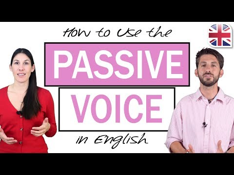 How to Use the Passive Voice in English – English Grammar Lesson