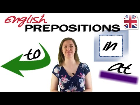 How to Use To, In, and At – Prepositions in English Grammar
