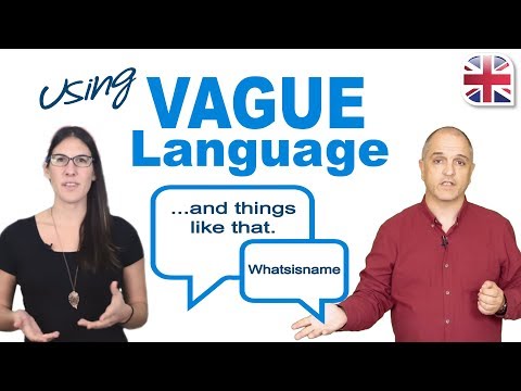 Improve Your Spoken English with Vague Language – English Speaking Lesson