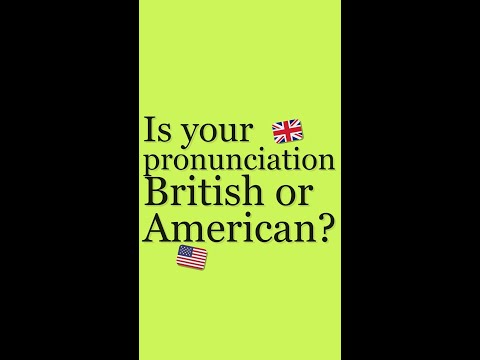 Is your English pronunciation British or American? 🇬🇧🇺🇸