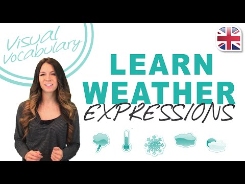 Learn Weather Expressions in English – Visual Vocabulary Lesson