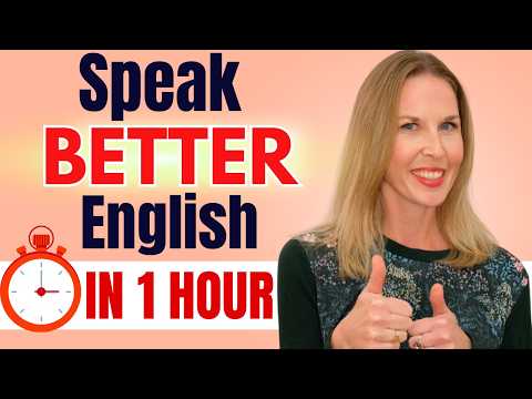 ONE HOUR ENGLISH LESSON – Improve Your FLUENCY & GET FLUENT This Year!