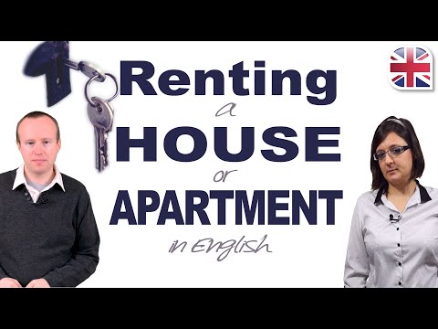 Renting a House or Apartment in English – Vocabulary and Conversation
