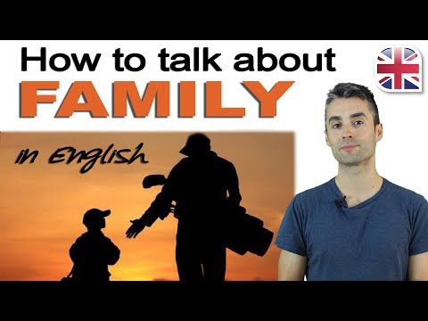 Talking About Your Family in English – Spoken English Lesson