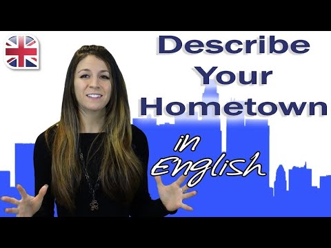 Talking About Your Hometown – Spoken English Lesson